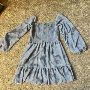 Wilfred Blue Baby Doll Dress